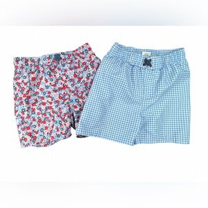 RUGGED BUTTS Boys Bundle of 2 Lined Swim Trunks - 4T